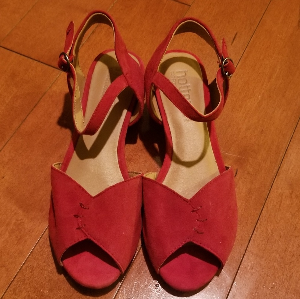 Hotter Hallie Suede Sandal - Picture 5 of 7